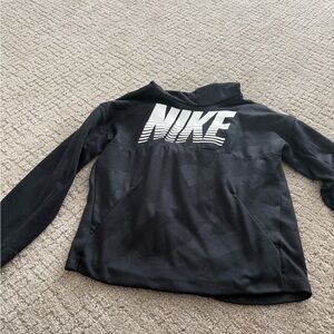 Nike Black Pullover with White Graphic